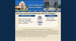 Desktop Screenshot of firstpreskilgore.org